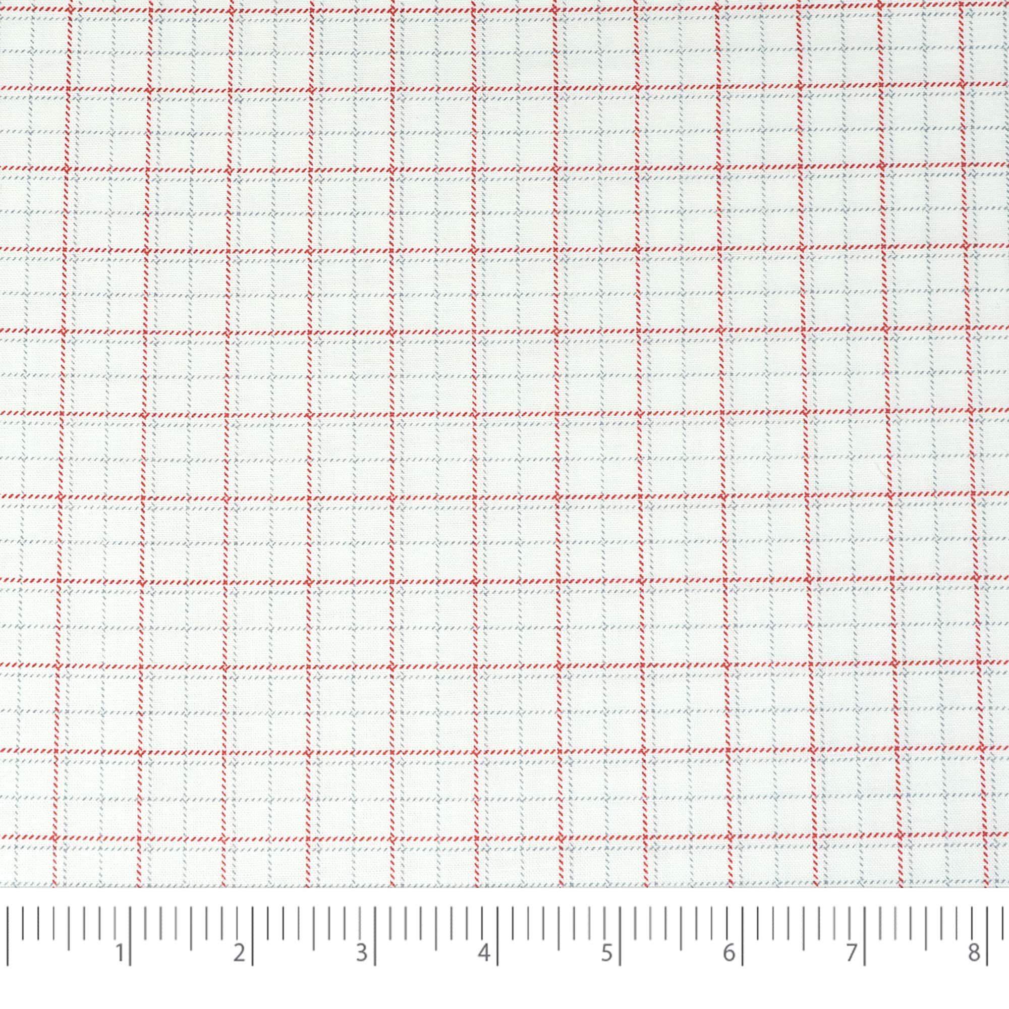 SINGER Christmas Holiday Penguins Plaid Cotton Fabric